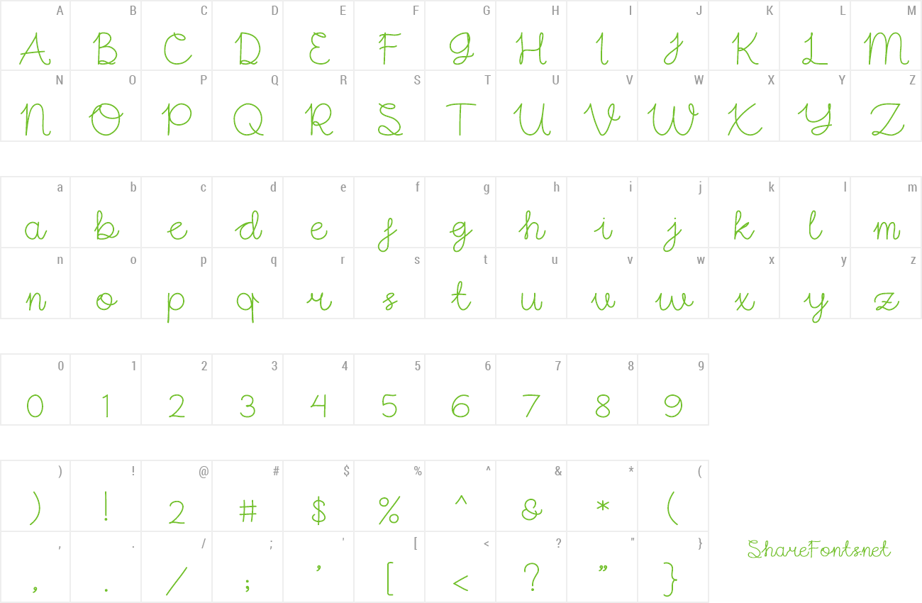 Font Kids Station preview